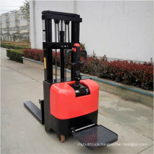 Powered Pedestrian 4m Lifting Battery Full Electric Pallet Stacker